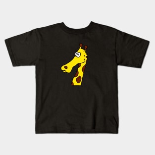 Cheerful Giraffe Kids T-Shirt